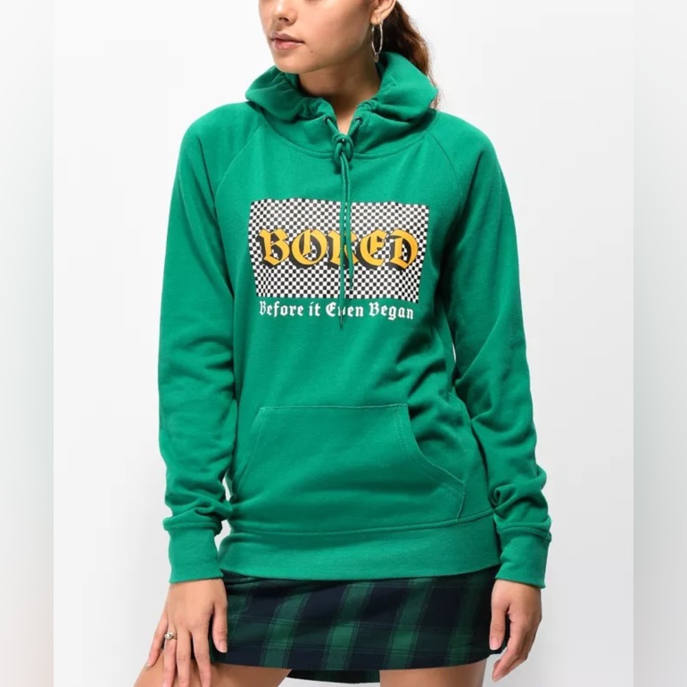 A-Lab Brealynna Bored Green Hoodie